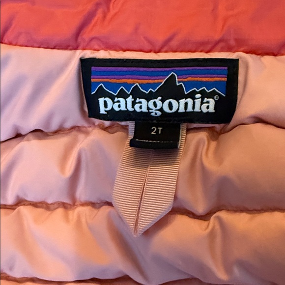 Patagonia Toddler Puffer Vest - Pink - Picture 4 of 6